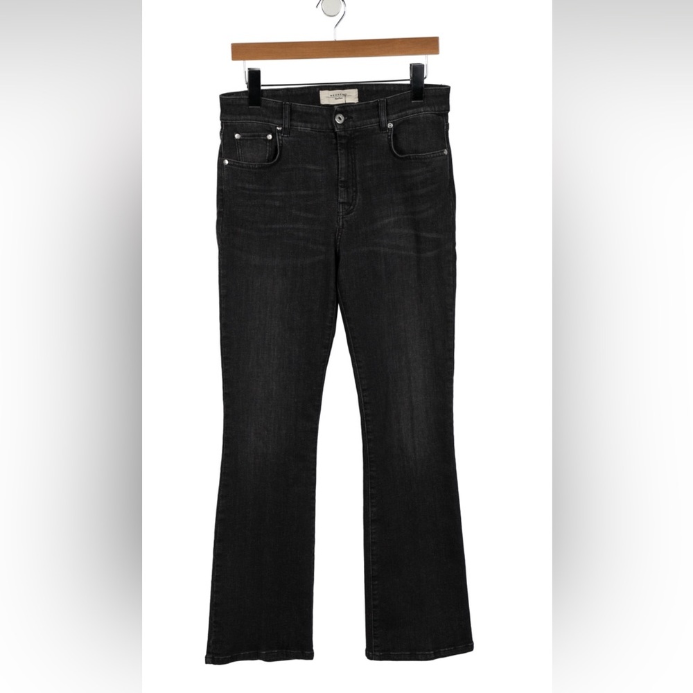 Weekend Max Mara Bootcut Jeans Size 10 Faded Black